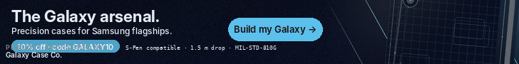 Galaxy Case Co — Built for Galaxy. Ready for impact.