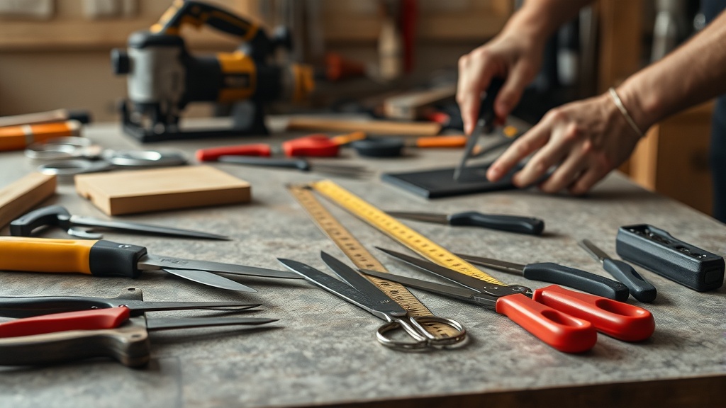 Table saws and push sticks for left-handed operators